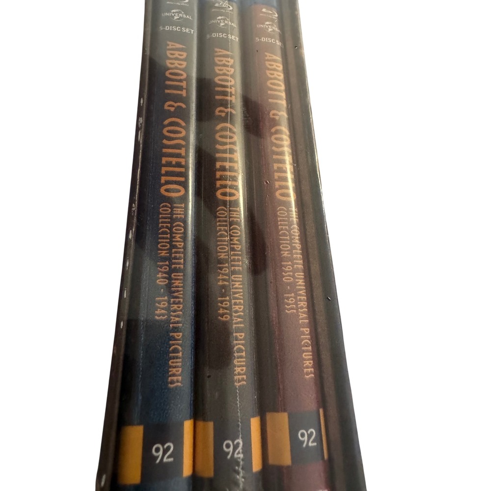 Shout Factory Abbott & Costello Complete Universal Collection Blu-ray 15-DiscSet